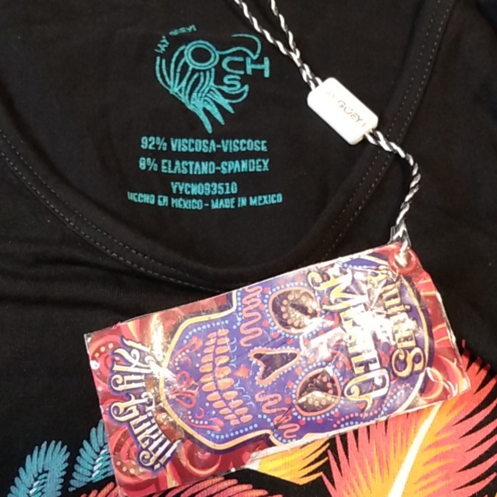 AY Guey!‎ The Hawk Warrior NWT Short Sleeve Tee Small - Picture 4 of 9